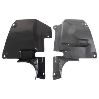 TRQ® - Front Driver and Passenger Side Fender Splash Shield Set