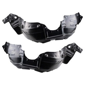 TRQ® - Front Driver and Passenger Side Fender Liner Set
