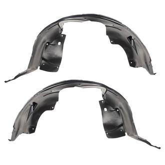 TRQ® - Front Driver and Passenger Side Fender Liner Set