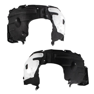 TRQ® - Front Driver and Passenger Side Fender Liner Set