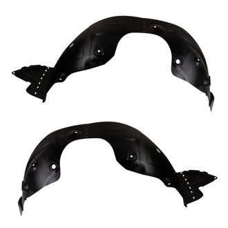 TRQ® - Front Driver and Passenger Side Fender Liner Set