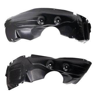 TRQ® BDA14504 - Front Driver and Passenger Side Fender Liner Set