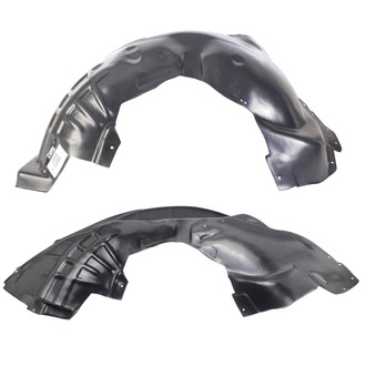 TRQ® - Front Driver and Passenger Side Fender Liner Set