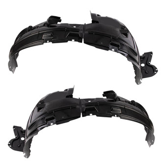 TRQ® - Front Driver and Passenger Side Fender Liner Set