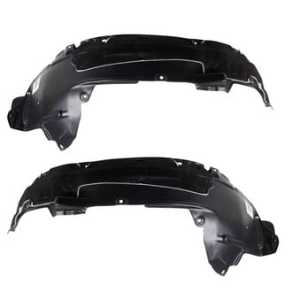 TRQ® - Front Driver and Passenger Side Fender Liner Set