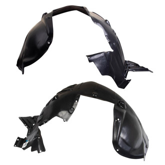 TRQ® - Front Driver and Passenger Side Fender Liner Set