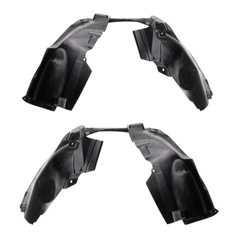 TRQ® - Front Driver and Passenger Side Fender Liner Set