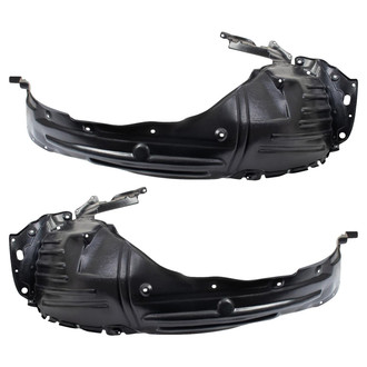 TRQ® - Front Driver and Passenger Side Fender Liner Set