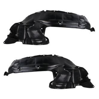 TRQ® - Front Driver and Passenger Side Fender Liner Set