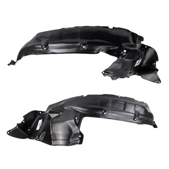 TRQ® - Front Driver and Passenger Side Fender Liner Set