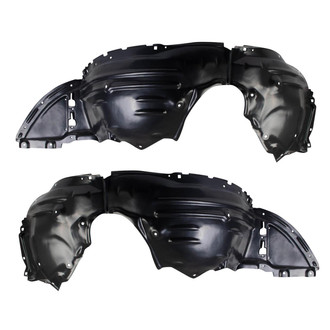 TRQ® BDA14534 - Front Driver and Passenger Side Fender Liner Set