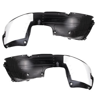 TRQ® - Front Driver and Passenger Side Fender Liner Set