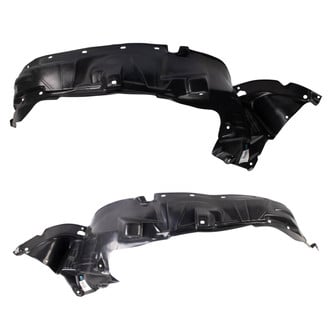 TRQ® - Front Driver and Passenger Side Fender Liner Set