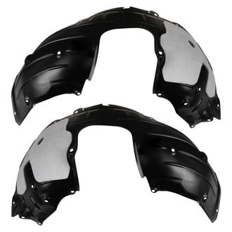 TRQ® - Front Driver and Passenger Side Fender Liner Set