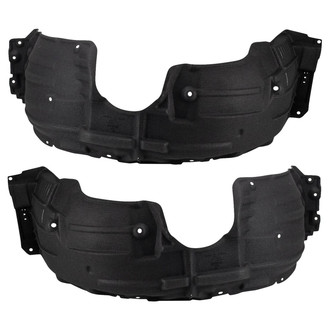 TRQ® - Front Driver and Passenger Side Fender Liner Set