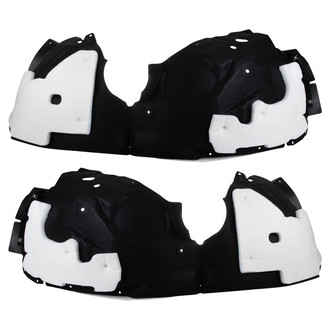 TRQ® - Front Driver and Passenger Side Fender Liner Set