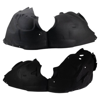 TRQ® - Front Driver and Passenger Side Fender Liner Set