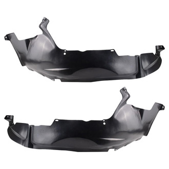 TRQ® - Front Driver and Passenger Side Fender Liner Set