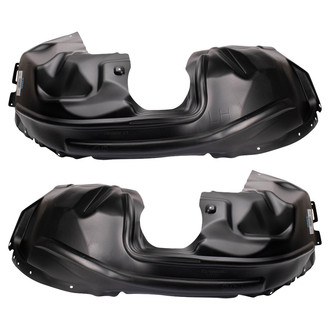 TRQ® BDA14576 - Front Driver and Passenger Side Fender Liner Set