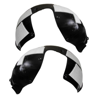 TRQ® - Front Driver and Passenger Side Fender Liner Set
