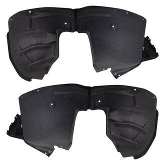 TRQ® - Front Driver and Passenger Side Fender Liner Set