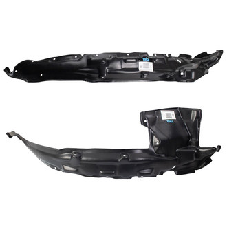 TRQ® - Front Driver and Passenger Side Fender Liner Set