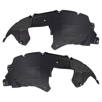 TRQ® - Front Driver and Passenger Side Fender Liner Set