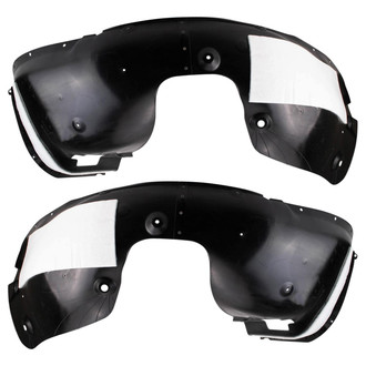 TRQ® - Front Driver and Passenger Side Fender Liner Set