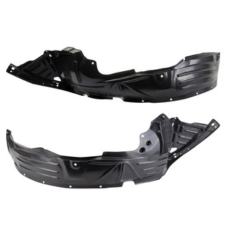 TRQ® - Front Driver and Passenger Side Fender Liner Set