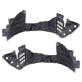TRQ® - Front Driver and Passenger Side Fender Liner Set
