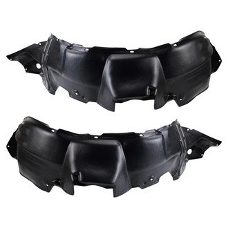 TRQ® - Front Driver and Passenger Side Fender Liner Set