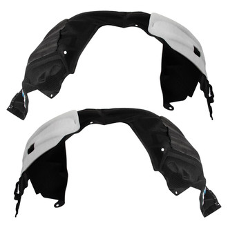 TRQ® - Front Driver and Passenger Side Fender Liner Set