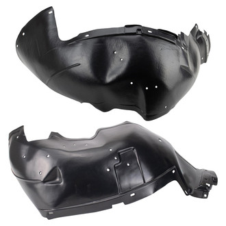TRQ® - Front Driver and Passenger Side Fender Liner Set