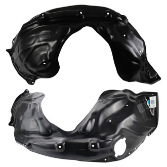 TRQ® - Front Driver and Passenger Side Fender Liner Set