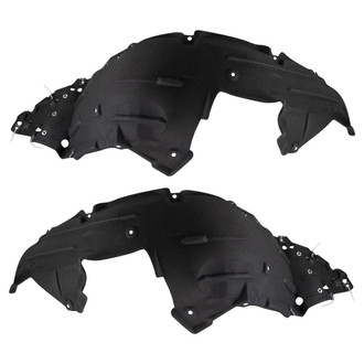 TRQ® - Front Driver and Passenger Side Fender Liner Set