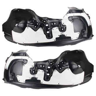 TRQ® - Front Driver and Passenger Side Fender Liner Set
