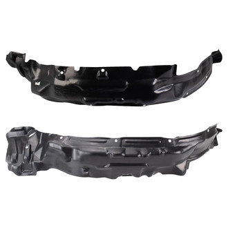 TRQ® - Front Driver and Passenger Side Fender Liner Set