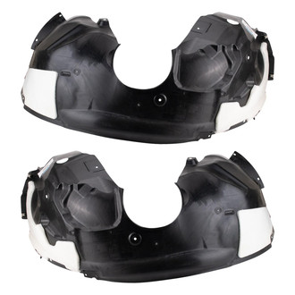 TRQ® - Front Driver and Passenger Side Fender Liner Set