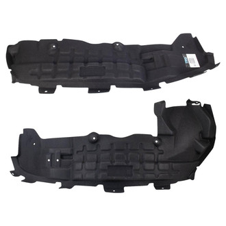 TRQ® - Front Driver and Passenger Side Fender Liner Set