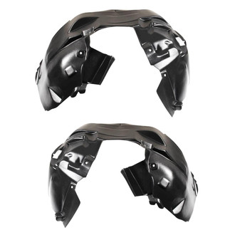 TRQ® - Front Driver and Passenger Side Fender Liner Set