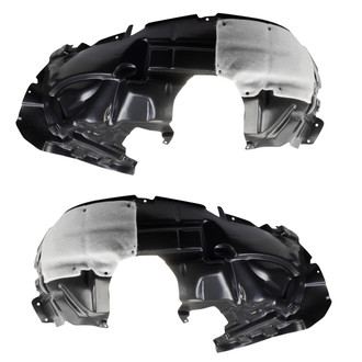 TRQ® - Front Driver and Passenger Side Fender Liner Set