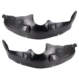 TRQ® - Front Driver and Passenger Side Fender Liner Set