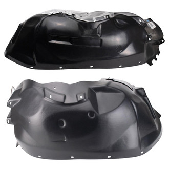 TRQ® - Front Driver and Passenger Side Fender Liner Set