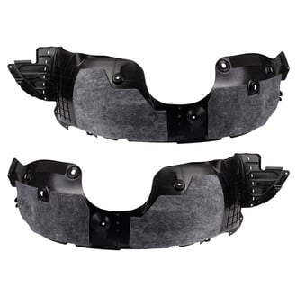 TRQ® - Front Driver and Passenger Side Fender Liner Set