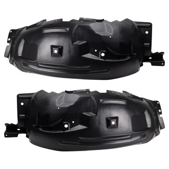 TRQ® - Front Driver and Passenger Side Fender Liner Set