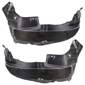 TRQ® - Front Driver and Passenger Side Fender Liner Set