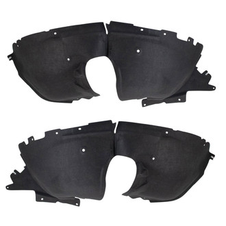 TRQ® - Front Driver and Passenger Side Fender Liner Set