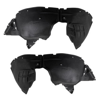 TRQ® - Front Driver and Passenger Side Fender Liner Set
