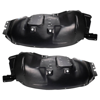 TRQ® - Front Driver and Passenger Side Fender Liner Set