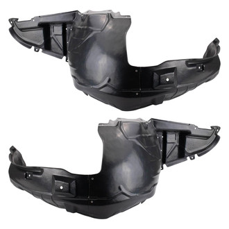 TRQ® - Front Driver and Passenger Side Fender Liner Set